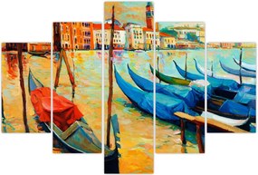 Tablou - Port în Veneția (150x105 cm)