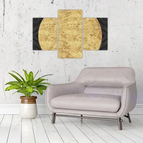 Tablou - Structura de aur N⁰2 (90x60 cm)