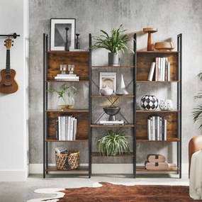 Biblioteca Living, PAL, Maro / Negru