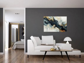 Tablou - Desen marmorat (90x60 cm)