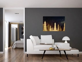 Tablou - Noapte de aur (90x60 cm)