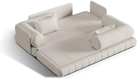 Canapea extensibila 3 locuri Kemi boucle L206 cm