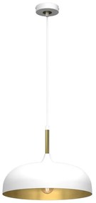 Lustră pe cablu Brilagi ABRAHAM 1xE27/60W/230V d. 35 cm alb