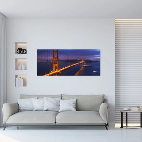 Tablou - Podul Golden Gate (120x50 cm)