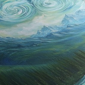 Tablou - Peisaj cu o adiere din Van Gogh (150x105 cm)