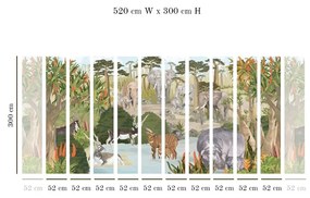 Tapet VLAdiLA Wonderful Wilds in Color 520 x 300 cm