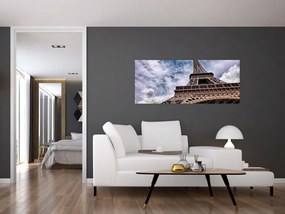 Tablou cu turnul Eifel (120x50 cm)