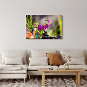 Tablou - spa and stones (90x60 cm)
