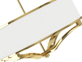 Open Design OR84825 - Lustră pe tijă GERDO, 4xE27/12W/230V, auriu/alb