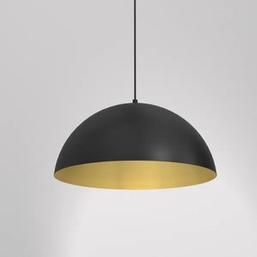 Lustră pe cablu BETA 1xE27/60W/230V d. 35 cm neagră