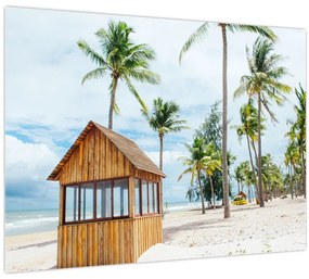 Tablou - Plajă (70x50 cm)