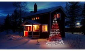 Twinkly TWP750SPP-BEU LED RGBW brad de Crăciun exterior 750 LED 4m IP44 Wi-Fi