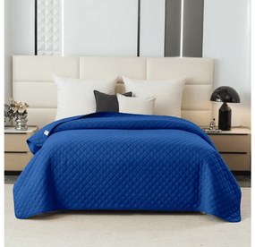 Cuvertura de pat cu model LANTA, albastru inchis Dimensiune: 220 x 240 cm