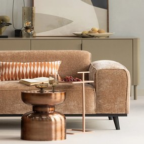 Măsuță auxiliară rotundă din metal ø 30 cm Frits – WOOOD