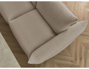 Canapea bej extensibilă 234 cm Ernest – Bobochic Paris