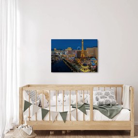 Tablou cu Las Vegas nocturn (70x50 cm)