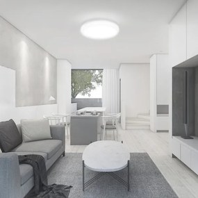 Plafonieră LED pentru baie LED/24W/230V 3000K IP44 albă