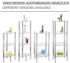 Raft de colț Wenko Corner, 4 polițe