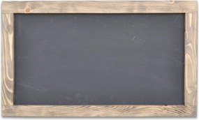 Tabla de scris AA049, gri inchis, lemn, 100x60x4 cm