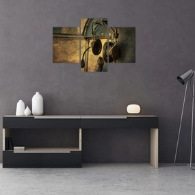 Tablou - Căști de avion de epocă (90x60 cm)