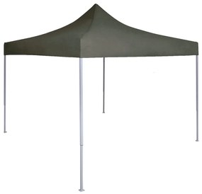vidaXL Cort de petrecere pliabil profesional, antracit, 2 x 2 m, oțel
