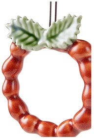 Ornament de Crăciun din porțelan Wreath – Kähler Design