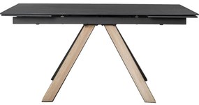 Masă de dining extensibilă din ceramică 90x160 cm Azur – Marckeric