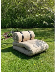 Fotoliu extensibil adecvat pentru exterior Karup Design Design OUT™ Buckle Up Beige, bej