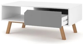 Măsuță de cafea Tanuko (alb + gri). 1097206
