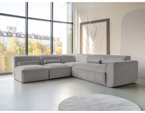 Colțar gri deschis (cu colț pe partea stângă ) Flex Felix – Miuform