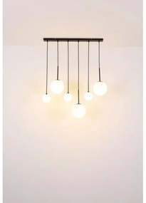 Lustră pe cablu Globo 15168-6 HALLIE 3xE27/9W/230V + 3xG9/5W