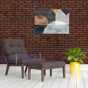 Tablou - Forme și texturi (70x50 cm)