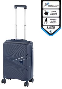 TraveLux Endure III gurulós bőrönd szett kék