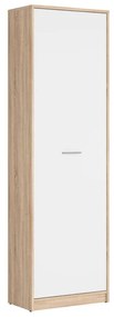 Dulap cu rafturi Nepo Plus 22 (stejar sonoma + alb) . 1098363