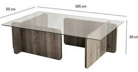 Măsuță de cafea Escape Walnut