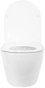 Vas WC suspendat Rea Carlo Mini Tornado NFQ alb