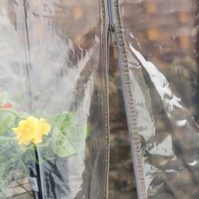 Solar cu folie pentru balcon 30 x 58 x 124 cm