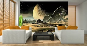 Fototapet - Aterizare pe Mars (152,5x104 cm), în 8 de alte dimensiuni noi