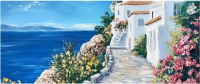 Tablou - Alee lângă mare (120x50 cm)