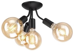 Lustr VIGGO 4xE27/60W/230V montat aproape de tavan