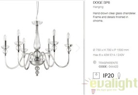 Candelabru LUX cu 6 brate DOGE SP6 044422
