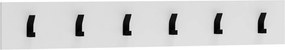 Cuier CLIF W-100, alb, PAL laminat, 100x15 cm