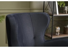 Fotoliu cu aripi NEKO antracit