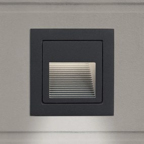 Spot LED incastrabil iluminat exterior IP65 LORO antracit