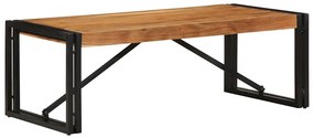 vidaXL Masuta de cafea 100x50x35 cm din lemn masiv de salcam