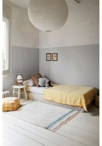 Covor albastru/crem lavabil/țesut manual din bumbac 90x130 cm Gastro Vintage Blue – Lorena Canals