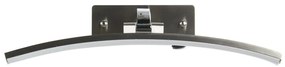 Aplica de perete LED pentru oglinda sau tablou Santorini argintiu, L-40cm