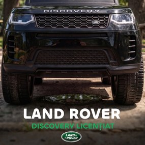 AIYAPLAY Mașinuță Ride-on Land Rover cu Mâner și Bară de Protecție, din PP și Oțel, 84 x 40 x 94,5 cm, Negru | Aosom Romania