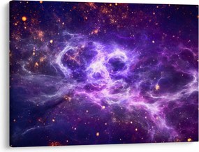 Tablou - Universul violet (70x50 cm)