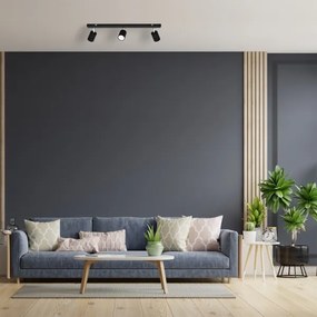 Spot LED TUNE 3xGU10/4,8W/230V negru